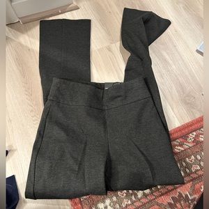 NWT Express grey boot leg high rise pants